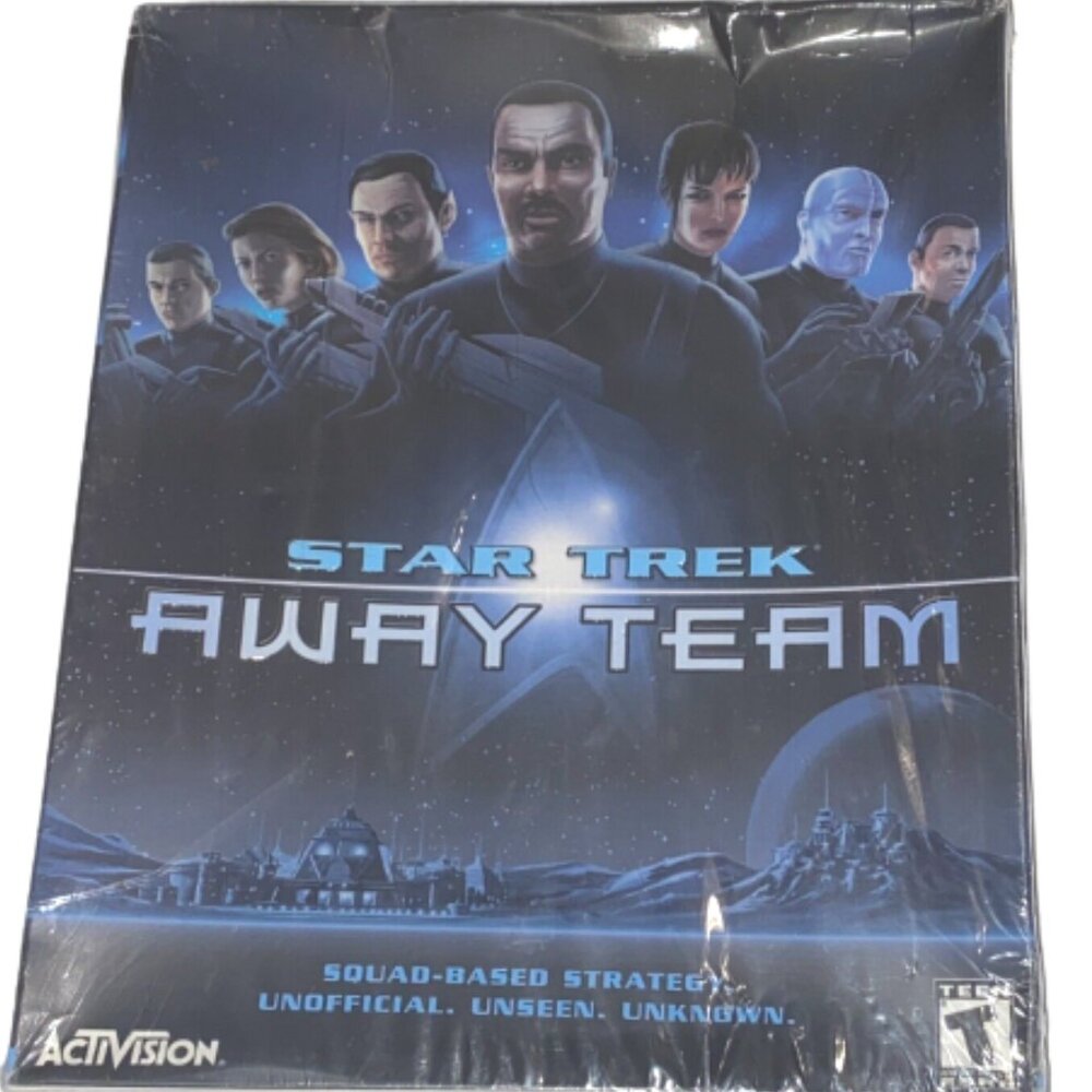 Star Trek Away Team PC CD-ROM Video Game Activision single and multi-player